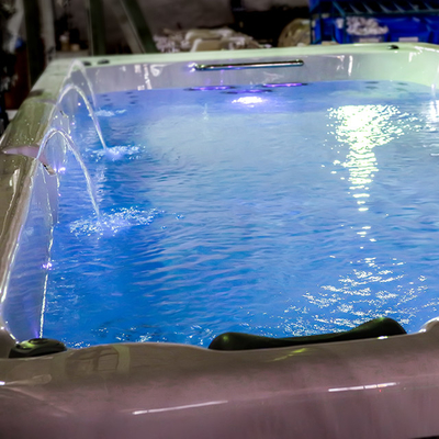 5 Meters New Design Acrylic Endless Swimming Pool Outdoor Swim Spa Hot Tub