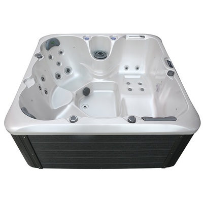 American Aristech Acrylic 5 Persons Massage Hot Tub With Balboa Controls And Vibrant Underwater Lighting