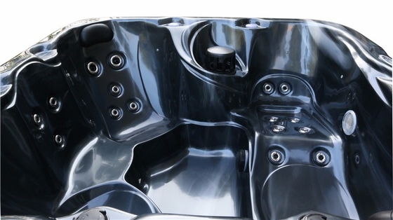 Acrylic 5 Persons Hot Tub Outdoor Spa Balboa System Cold Plunge Whirlpool Bathtub