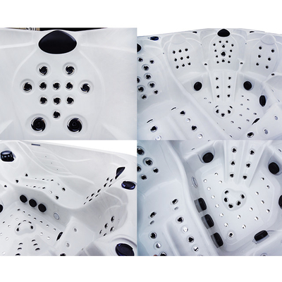 Freestanding Smart 5-Person Hot Tub With High Flow Jets /WiFi / Bluetooth Speakers And Balboa System