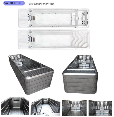 SW-70A2T Outdoor To Endless Swimming Spa Pool With Balboa System