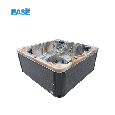 3 Seats 2 Lounges Spa Massage Hot Tub 1800L Water Capacity
