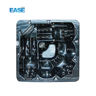 3 Seats 2 Lounges Spa Massage Hot Tub 1800L Water Capacity