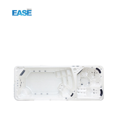 Outdoor To Endless Swimming Spa Pool With Balboa System 66pcs Jets