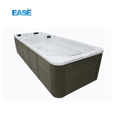 Outdoor To Endless Swimming Spa Pool With Balboa System 66pcs Jets