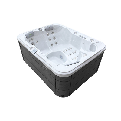 Acrylic Hydrotherapy Whirlpool Massage Spa Hot Tub for 4 Persons for Outdoor relaxation