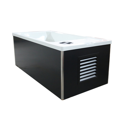 2 Persons Acrylic Rectangle Ice Tub Athelets Therapy Cold Plunge With Chiller