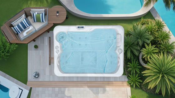 Outdoor Spa Relax Pool Garden Leisure Massage Hot Tub