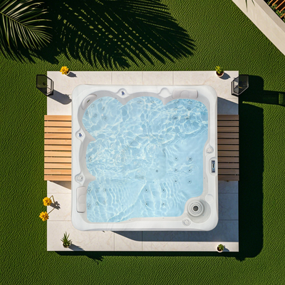 American Aristech Acrylic Hydrotherapy 5-Person Hot Tub With Balboa Control System