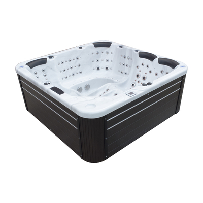 Outdoor Hydrotherapy Spa Pool Air Jets Massage Whirlpool Hot Tubs With Led Light