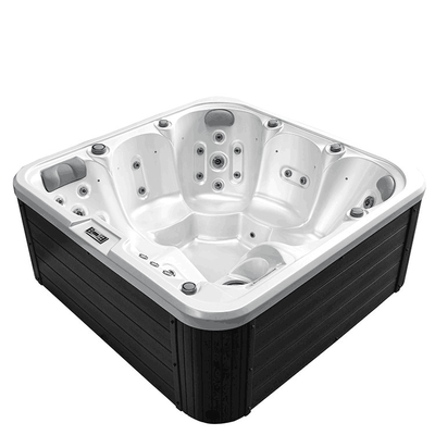 Outdoor Acrylic Hot Tub Spa Customized Jacuzzy Outdoor Spa 6 Person Massage Spa Hot Tub With Led Light