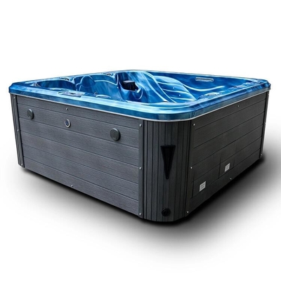 Luxury 6 Persons Hot Tubs For Outdoor Acrylic Spa Pools With Massage Function Swim Spa For Family