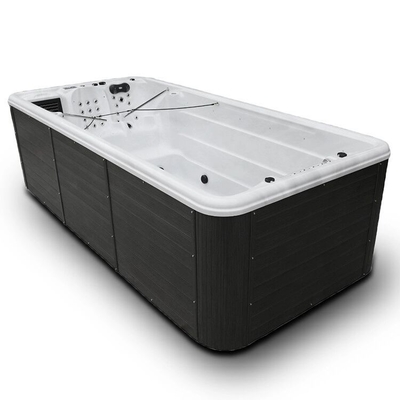 Luxury Endless Swimming Pool For Garden Whirlpool Spa Tubs With Air Jets Swim Spa For Outdoor