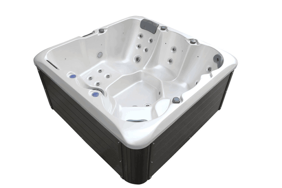 Luxury Outdoor Hot Tub For 5 Persons With Whirlpool Massage Acrylic Bathtubs With Bluetooth Speaker