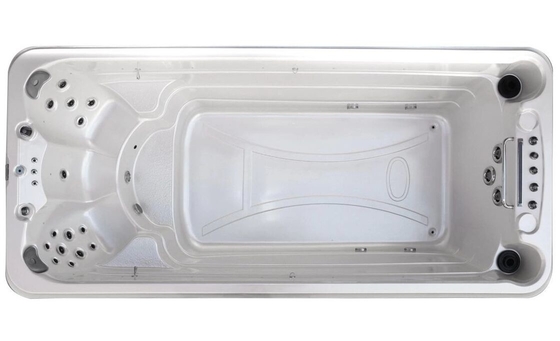 Outdoor Swim Spa Pool Freestanding For Garden 5 Meters Endless Swimming Spa Hot Tubs With Massage Function