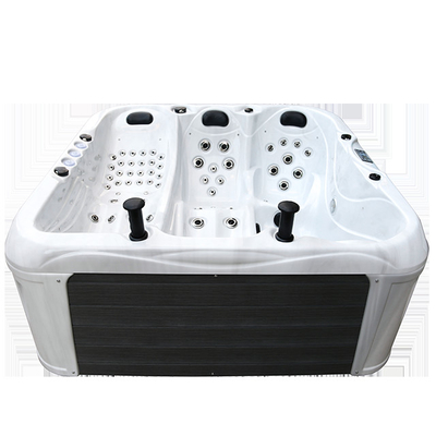 Luxury Garden Hot Tubs For 4 People Adult Acrylic Spas Bathtub Whirlpool With Massage Function For Outdoor