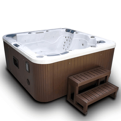 Freestanding 5 Person Spa Hot Tubs Acrylic Spas Pools Swim Spa For Villa