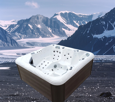 Outdoor Spa Pool Hydrotherapy Sauna Massage Hot Tub With Heating System