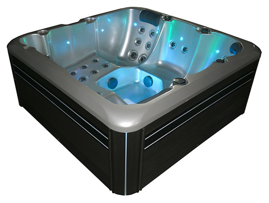 WiFi-Enabled 5 Persons Hot Tub Modern Design Outdoor Garden Acrylic Massage Spa Tub with CE/ETL/SAA/ISO Certification