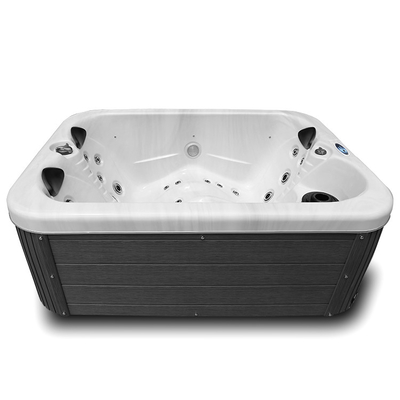 Acrylic 2 People Hot Tubs Whirlpool Massage Garden Spa Tub With Led Lights