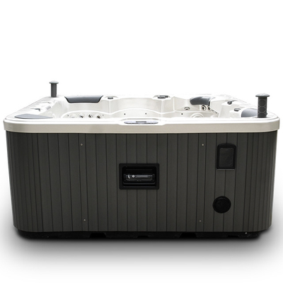 European Outside Whirlpool Spa Tub Outdoor Freestanding Hot Tub Spa With 3 Seats And 2 Loungers