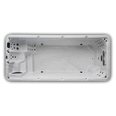 Endless Swim Pool Outdoor Swimming Spa With Underwater Led Light