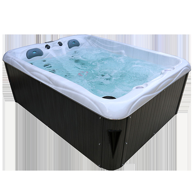 2 Launges Acrylic Hot Tub Whirlpool Massage Bathtub Outdoor Spas