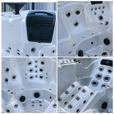5 Person Hydro Massage Hot Tub Villa Garden Outdoor Bathtub For Home