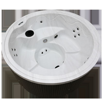 Round Hotel Whirlpool Massage Bathtub Hot Spring Spa Outdoor Hot Tubs