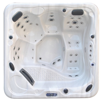 Villa 6 Person Massage Bathtub Acrylic Spa Hot Tubs With Ozonator