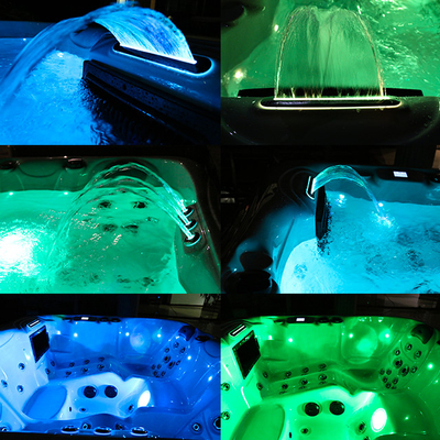 Luxury Acrylic Large Whirlpool Massage Bathtub Outdoor Spa Hot Tubs