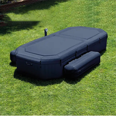 4-6 Person Inflatable Spa Hot Tub Adjustable Temperature Inflatable Spa Bathtub