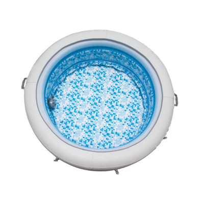2.0m White Massage Inflatable Spa Hot Tub Whirlpool Bathtub
