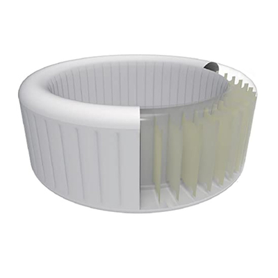 2.0m White Massage Inflatable Spa Hot Tub Whirlpool Bathtub