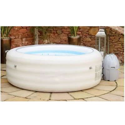 2.0m White Massage Inflatable Spa Hot Tub Whirlpool Bathtub