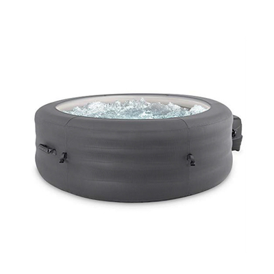 Portable Outdoor Message Inflatable Bathtub Hot Tub Spa With Cover