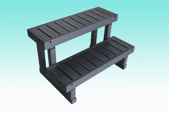 Outdoor Spa Accessories Hot Tub 2 Tier Step Plastic Walk In Steps