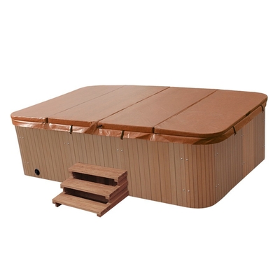 Outdoor Spa Accessories Hot Tub 2 Tier Step Plastic Walk In Steps