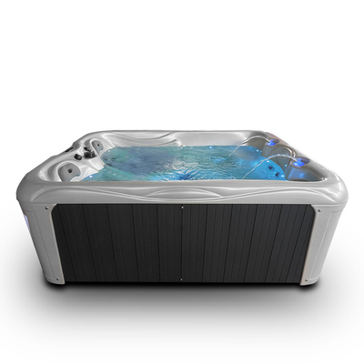 Indoor Recessed Freestanding Hot Tubs And Outdoor Spa With LED Lights
