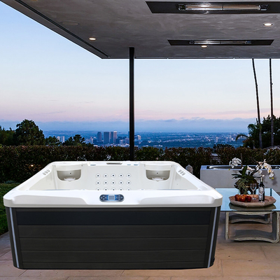 M-361D American Aristech Acrylic Outdoor Whirlpool Spa Tub Jacuzzzi for 4 Persons