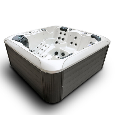 Acrylic Massage Therapy Hot Tub Spa Jacuzzi Tub For Outdoor Relaxation 5 Persons