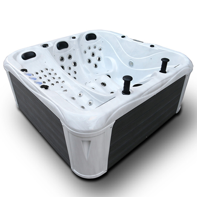 Luxury Garden 4 People Massage Hot Tub Spa Whirlpool Bathtub With Bluetooth