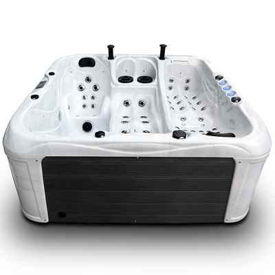 Luxury Garden 4 People Massage Hot Tub Spa Whirlpool Bathtub With Bluetooth