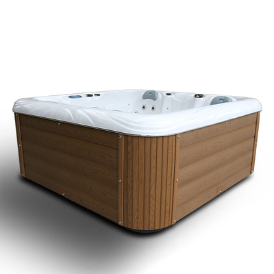 4 Person Outdoor Spa Hot Tub Backyard Swim Spa Whirlpool Massage For Jacuzzi