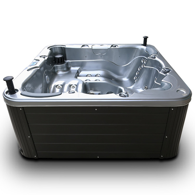 5 Persons Hydrotherapy Massage Spa Hot Tubs Square Size Bathtub