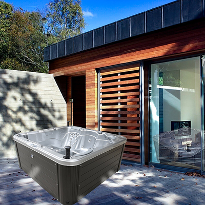Acrylic 5 Person Hotel Party Combo Outdoor Massage Hot Tub Spas and Compare