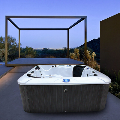 Acrylic Hotel Massage Bathtub Backyard Whirlpool Outdoor Spa Hot Tubs