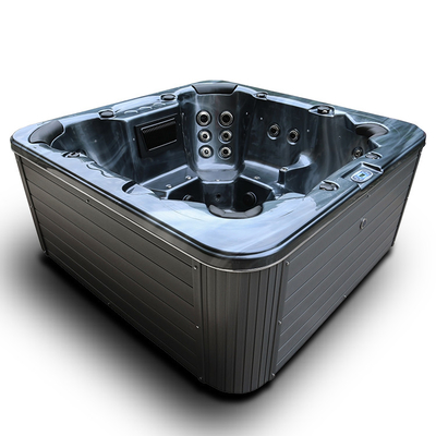 7 Person Outdoor Whirlpool Massage Spa Hot Tub Bathtub With Massage Pump
