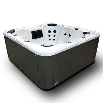 7 Person Outdoor Whirlpool Massage Spa Hot Tub Bathtub With Massage Pump