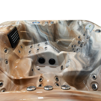 Acrylic Outdoor Hot Tubs Air Jets Whirlpool Massage Spas Bathtub